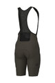 ALÉ Pantaloni scurți de ciclism cu bretele - GRAVEL-PRO OFF ROAD - GRAVEL - verde