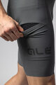 ALÉ Pantaloni scurți de ciclism cu bretele - GRAVEL-PRO OFF ROAD - GRAVEL - verde