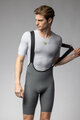 ALÉ Pantaloni scurți de ciclism cu bretele - GRAVEL-PRO OFF ROAD - GRAVEL - verde