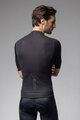 ALÉ Tricou de ciclism cu mânecă scurtă - COLOR BLOCK PRAGMA - negru