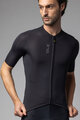 ALÉ Tricou de ciclism cu mânecă scurtă - COLOR BLOCK PRAGMA - negru