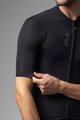 ALÉ Tricou de ciclism cu mânecă scurtă - COLOR BLOCK PRAGMA - negru