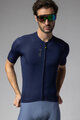 ALÉ Tricou de ciclism cu mânecă scurtă - COLOR BLOCK PRAGMA - albastru