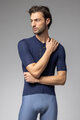ALÉ Tricou de ciclism cu mânecă scurtă - COLOR BLOCK PRAGMA - albastru