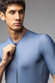 ALÉ Tricou de ciclism cu mânecă scurtă - COLOR BLOCK PRAGMA - albastru