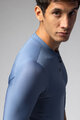 ALÉ Tricou de ciclism cu mânecă scurtă - COLOR BLOCK PRAGMA - albastru