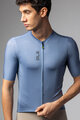 ALÉ Tricou de ciclism cu mânecă scurtă - COLOR BLOCK PRAGMA - albastru
