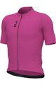 ALÉ Tricou de ciclism cu mânecă scurtă - COLOR BLOCK PRAGMA - roz
