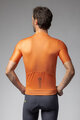 ALÉ Tricou de ciclism cu mânecă scurtă - COLOR BLOCK PRAGMA - portocaliu