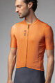 ALÉ Tricou de ciclism cu mânecă scurtă - COLOR BLOCK PRAGMA - portocaliu