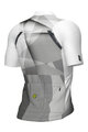 ALÉ Tricou de ciclism cu mânecă scurtă - SPRINTER R-EV1 - alb/gri