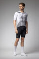 ALÉ Tricou de ciclism cu mânecă scurtă - SPRINTER R-EV1 - alb/gri