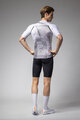 ALÉ Tricou de ciclism cu mânecă scurtă - SPRINTER R-EV1 - alb/gri