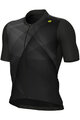 ALÉ Tricou de ciclism cu mânecă scurtă - SPRINTER R-EV1 - negru/gri