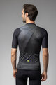 ALÉ Tricou de ciclism cu mânecă scurtă - SPRINTER R-EV1 - negru/gri