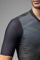 ALÉ Tricou de ciclism cu mânecă scurtă - SPRINTER R-EV1 - negru/gri