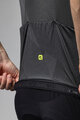 ALÉ Tricou de ciclism cu mânecă scurtă - SPRINTER R-EV1 - negru/gri