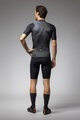 ALÉ Tricou de ciclism cu mânecă scurtă - SPRINTER R-EV1 - negru/gri