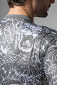 ALÉ Tricou de ciclism cu mânecă scurtă - SAFARI PRAGMA - verde/alb