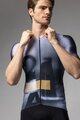 ALÉ Tricou de ciclism cu mânecă scurtă - SOUND PR-E - alb/gri