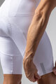 ALÉ Pantaloni scurți de ciclism cu bretele - VOLTAGE R-EV1 - alb