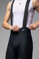 ALÉ Pantaloni scurți de ciclism cu bretele - VOLTAGE R-EV1 - negru