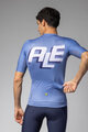 ALÉ Tricou de ciclism cu mânecă scurtă - SAUVAGE PR-E - albastru/alb
