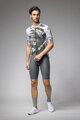 ALÉ Tricou de ciclism cu mânecă scurtă - PALM PR-E - alb/verde