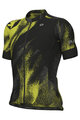 ALÉ Tricou de ciclism cu mânecă scurtă - TRACE PRAGMA - verde/negru