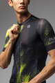 ALÉ Tricou de ciclism cu mânecă scurtă - TRACE PRAGMA - verde/negru