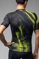 ALÉ Tricou de ciclism cu mânecă scurtă - TRACE PRAGMA - verde/negru