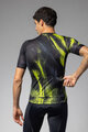 ALÉ Tricou de ciclism cu mânecă scurtă - TRACE PRAGMA - verde/negru