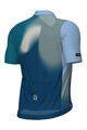 ALÉ Tricou de ciclism cu mânecă scurtă - FLASH PR-E - albastru/alb