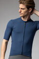 ALÉ Tricou de ciclism cu mânecă scurtă - COLOR BLOCK OFF ROAD PRAGMA - albastru