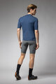 ALÉ Tricou de ciclism cu mânecă scurtă - COLOR BLOCK OFF ROAD PRAGMA - albastru