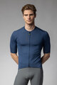 ALÉ Tricou de ciclism cu mânecă scurtă - COLOR BLOCK OFF ROAD PRAGMA - albastru