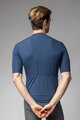 ALÉ Tricou de ciclism cu mânecă scurtă - COLOR BLOCK OFF ROAD PRAGMA - albastru