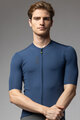 ALÉ Tricou de ciclism cu mânecă scurtă - COLOR BLOCK OFF ROAD PRAGMA - albastru