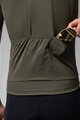 ALÉ Tricou de ciclism cu mânecă scurtă - COLOR BLOCK OFF ROAD PRAGMA - verde