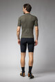 ALÉ Tricou de ciclism cu mânecă scurtă - COLOR BLOCK OFF ROAD PRAGMA - verde