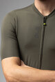 ALÉ Tricou de ciclism cu mânecă scurtă - COLOR BLOCK OFF ROAD PRAGMA - verde