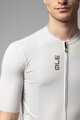 ALÉ Tricou de ciclism cu mânecă scurtă - COLOR BLOCK OFF ROAD PRAGMA - fildeş