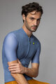 ALÉ Tricou de ciclism cu mânecă scurtă - FOLLOW ME PR-E - albastru
