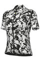 ALÉ Tricou de ciclism cu mânecă scurtă - ESSENZA PRAGMA - alb/negru