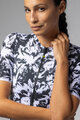 ALÉ Tricou de ciclism cu mânecă scurtă - ESSENZA PRAGMA - alb/negru