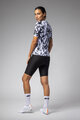 ALÉ Tricou de ciclism cu mânecă scurtă - ESSENZA PRAGMA - alb/negru