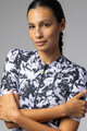 ALÉ Tricou de ciclism cu mânecă scurtă - ESSENZA PRAGMA - alb/negru