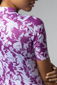 ALÉ Tricou de ciclism cu mânecă scurtă - ESSENZA PRAGMA - alb/mov