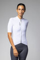 ALÉ Tricou de ciclism cu mânecă scurtă - COLOR BLOCK PRAGMA - alb
