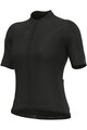 ALÉ Tricou de ciclism cu mânecă scurtă - COLOR BLOCK PRAGMA - negru